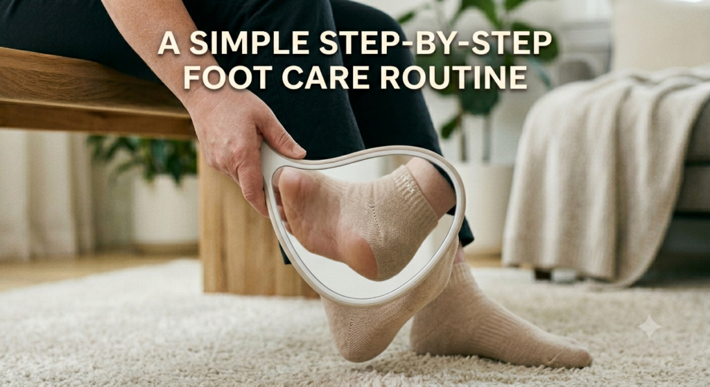 A Simple Step-by-Step Foot Care Routine