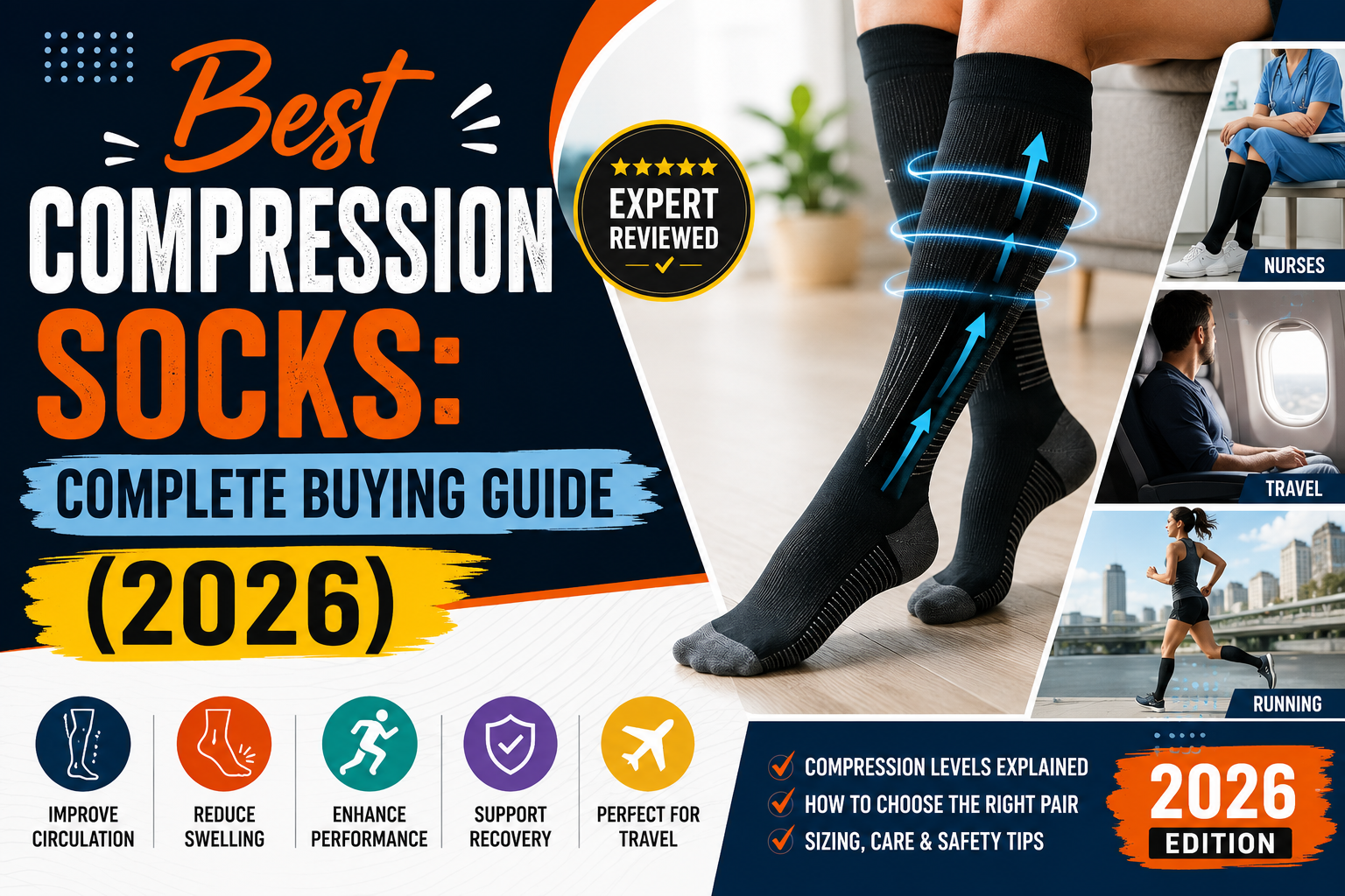Best Compression Socks Complete Buying Guide (2026)
