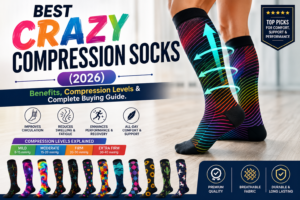 Best Crazy Compression Socks (2026) Benefits, Compression Levels & Complete Buying Guide