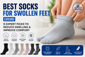 Best Socks for Swollen Feet (2026): 9 Expert Picks to Reduce Swelling & Improve Comfort