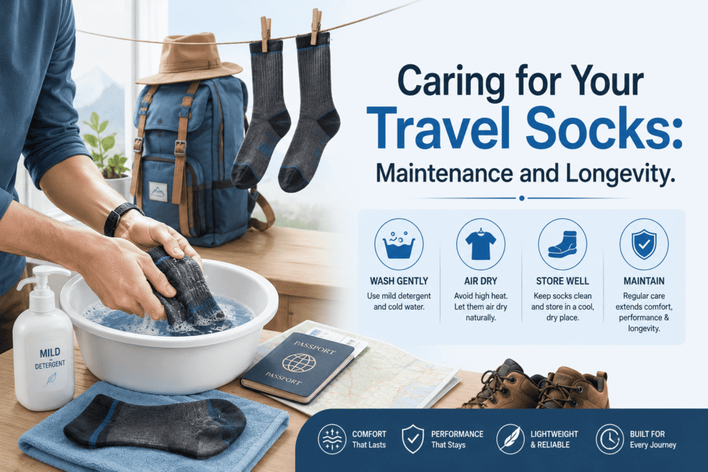 Caring for Your Travel Socks Maintenance and Longevity