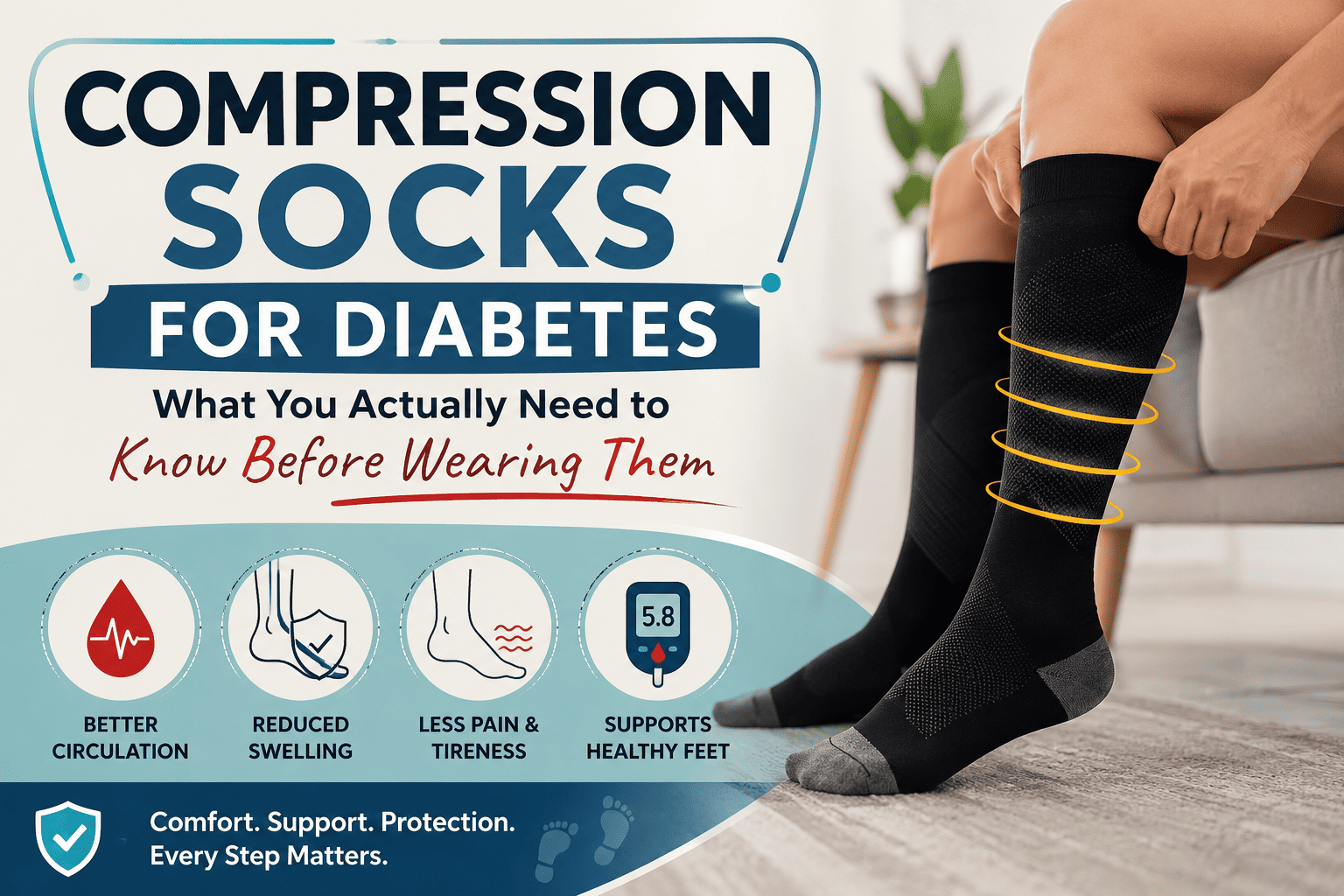Compression Socks for Diabetes What You Actually Need to Know Before Wearing Them