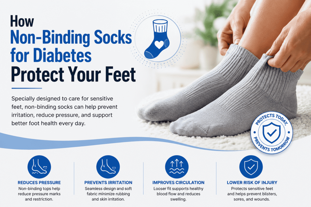 How Non-Binding Socks for Diabetes Protect Your Feet