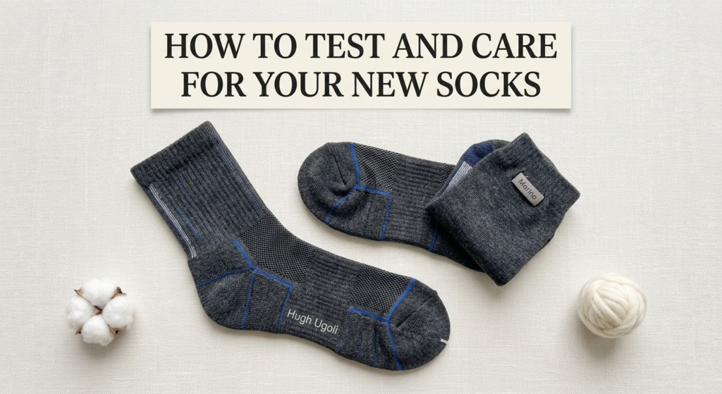 How to Test and Care For Your New Socks