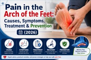 Pain in the Arch of the Feet Causes, Symptoms, Treatment & Prevention (2026)