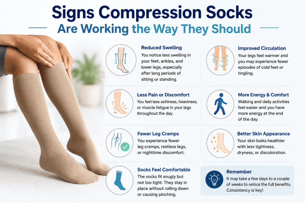Signs Compression Socks Are Working the Way They Should
