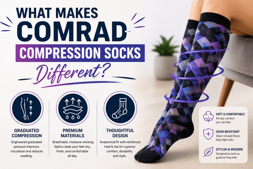 What Makes Comrad Compression Socks Different