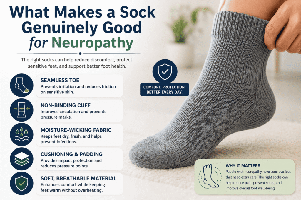 What Makes a Sock Genuinely Good for Neuropathy