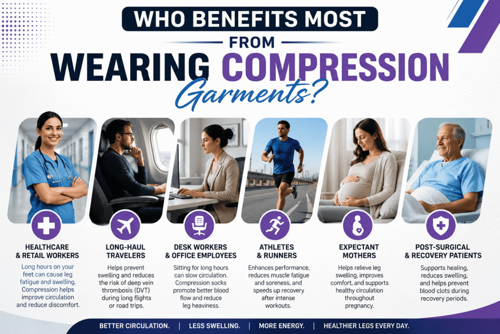 Who Benefits Most from Wearing Compression Garments