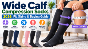 Wide Calf Compression Socks 2026 Fit, Sizing & Buying Guide
