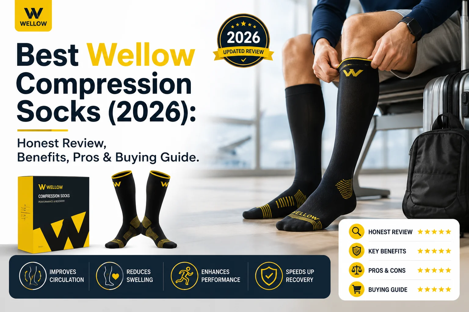 Best Wellow Compression Socks (2026) Honest Review, Benefits, Pros & Buying Guide