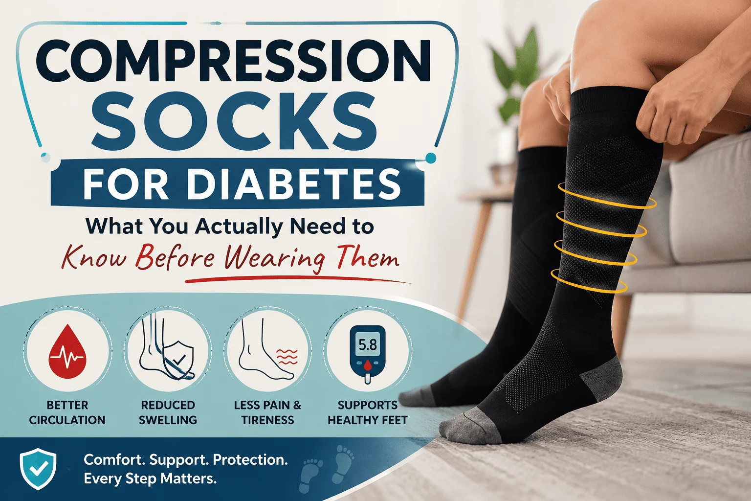 Compression Socks for Diabetes What You Actually Need to Know Before Wearing Them