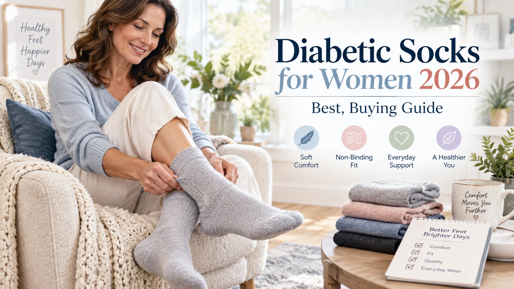 Diabetic Socks for Women 2026: Best, Buying Guide